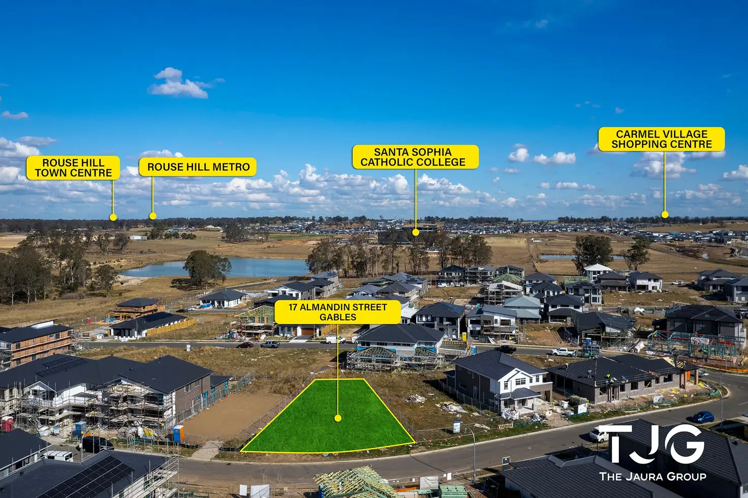 Main view of Homely land listing, 17 Almandin Street (THE GABLES), Box Hill NSW 2765