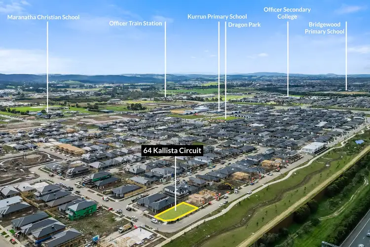 Second view of Homely land listing, 64 Kallista Circuit, Officer VIC 3809