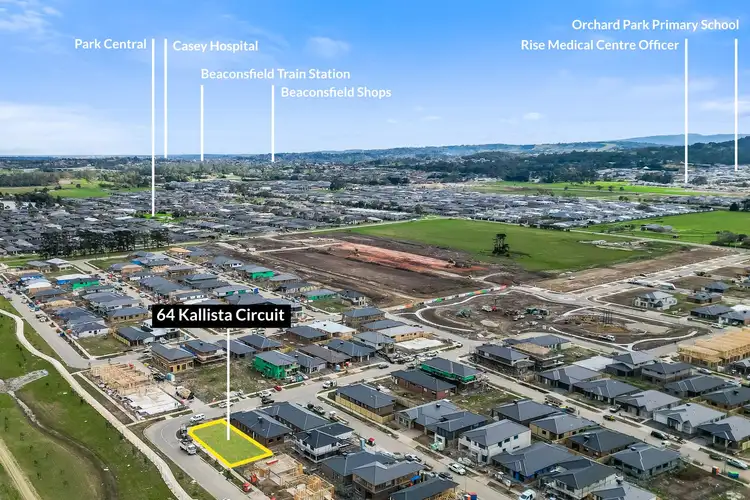 Third view of Homely land listing, 64 Kallista Circuit, Officer VIC 3809