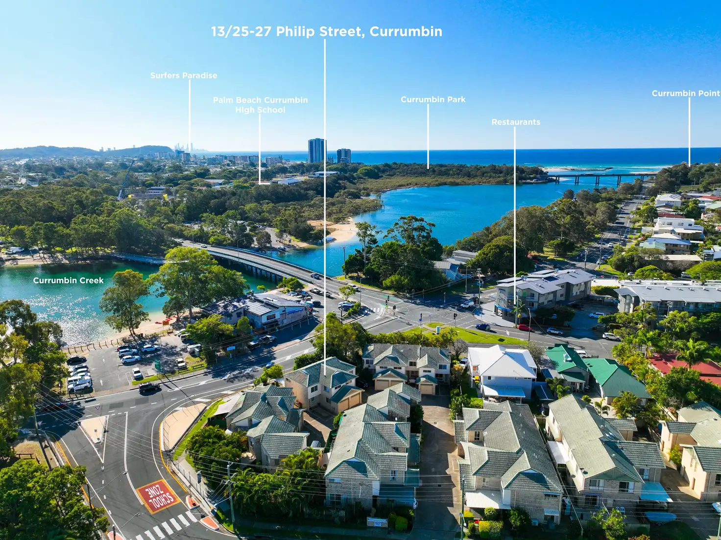Main view of Homely townhouse listing, 13/25-27 Philip Street, Currumbin QLD 4223