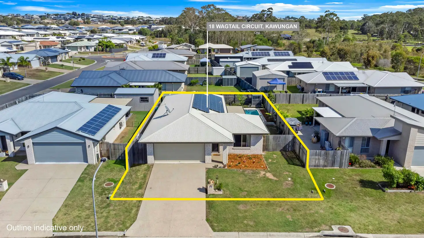 Main view of Homely house listing, 18 Wagtail Circuit, Kawungan QLD 4655