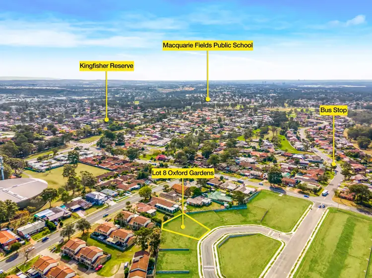 Third view of Homely land listing, LOT 8 Oxford Gardens Road, Ingleburn NSW 2565
