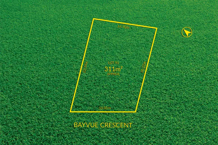 Main view of Homely land listing, 1B Bayvue Crescent, Ridgehaven SA 5097