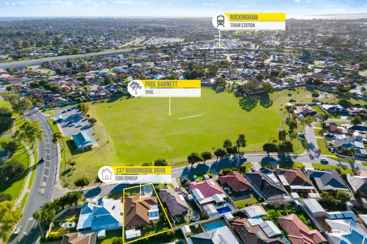 Third view of Homely house listing, 137 Woodbridge Drive, Cooloongup WA 6168