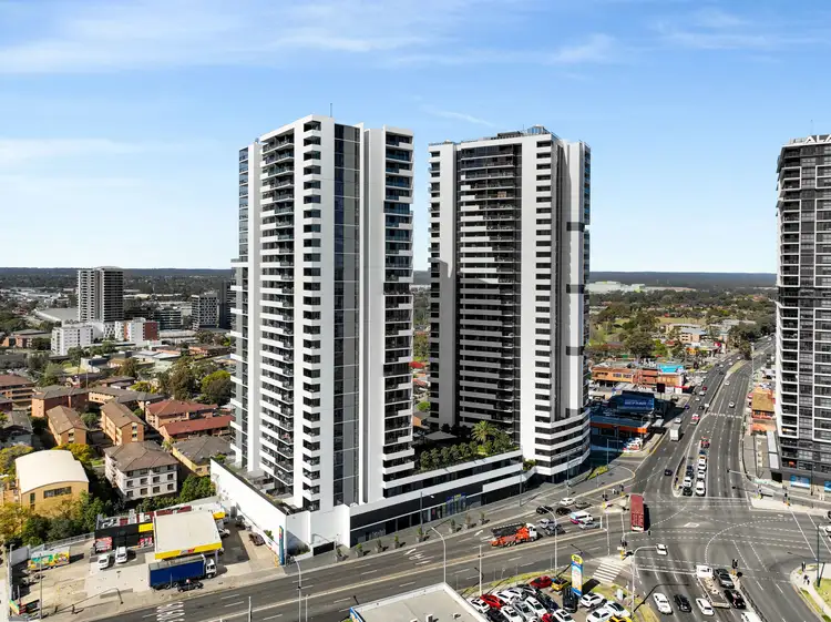 Main view of Homely apartment listing, 2803/420 Macquarie Street, Liverpool NSW 2170