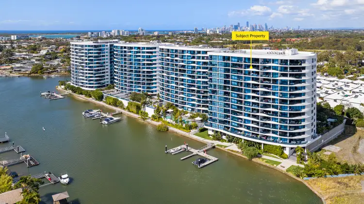 Second view of Homely apartment listing, 51203/5 Harbour Side Court, Biggera Waters QLD 4216