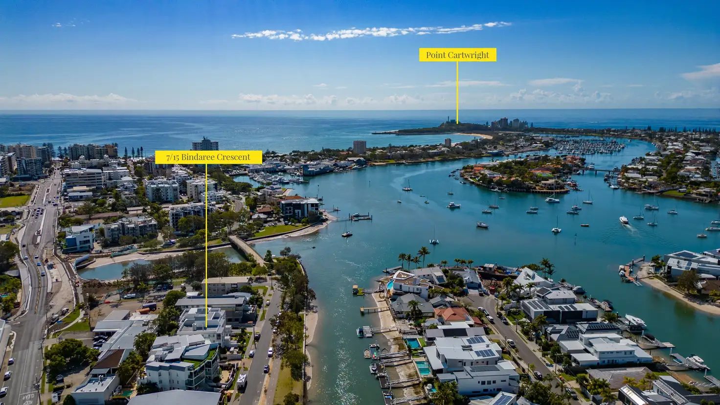Main view of Homely unit listing, 7/15 Bindaree Crescent, Mooloolaba QLD 4557