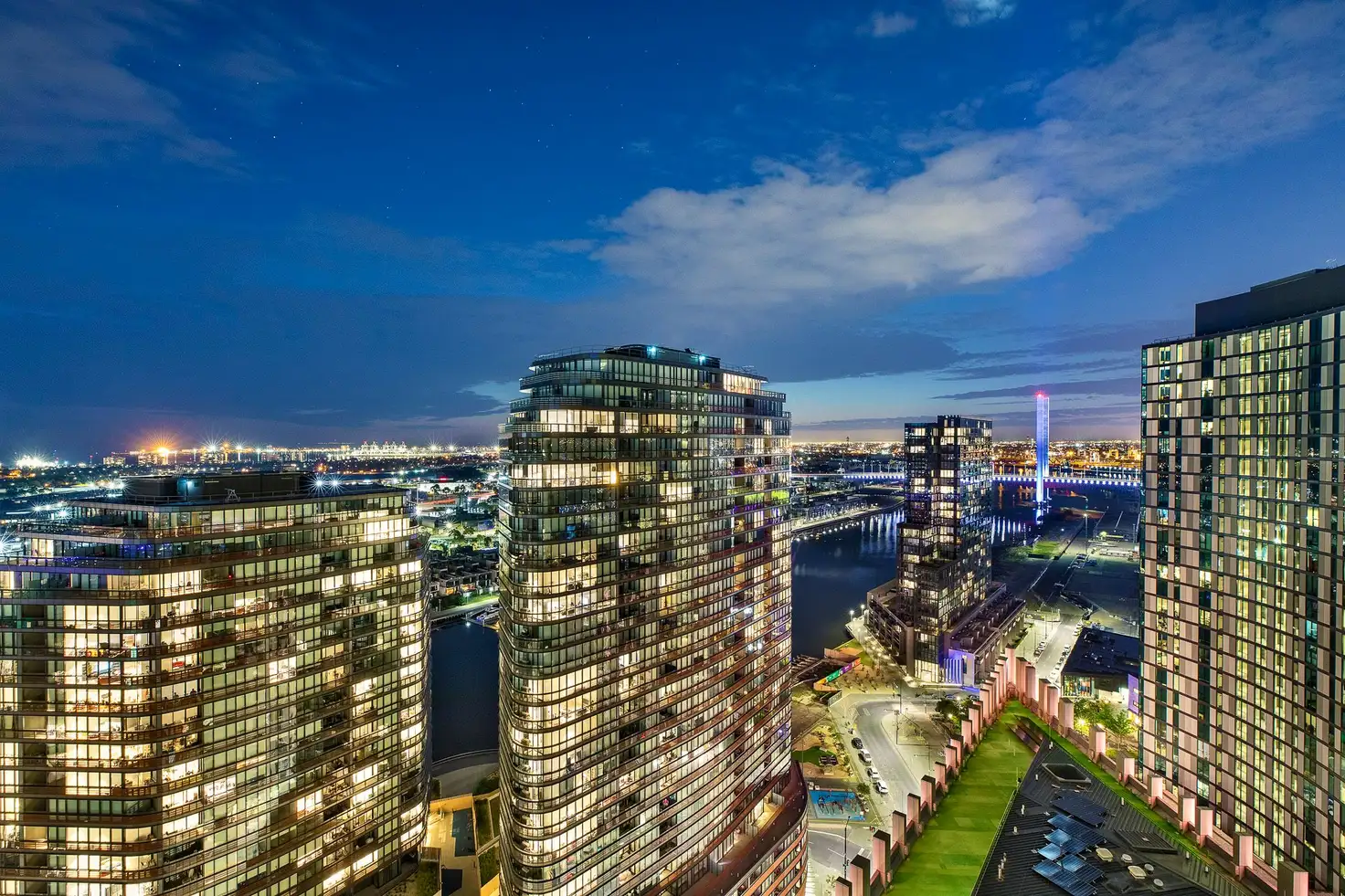 Main view of Homely apartment listing, 2607E/888 Collins Street, Docklands VIC 3008
