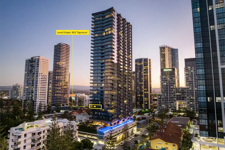 Second view of Homely apartment listing, 803/12 Philip Avenue, Broadbeach QLD 4218