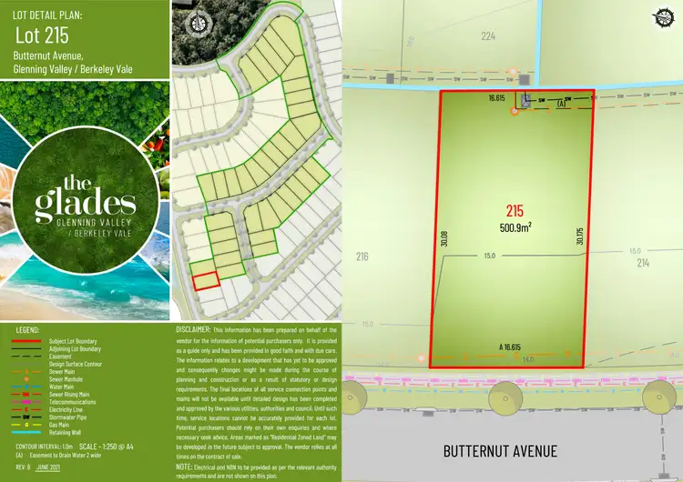 Third view of Homely land listing, 15 Butternut Avenue, Glenning Valley NSW 2261