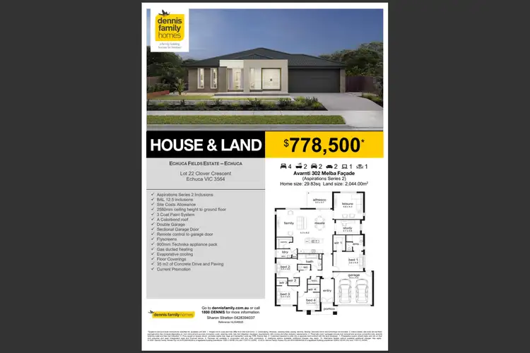 Fifth view of Homely land listing, (Lot 22) 41 Clover Crescent Echuca Fields Stage 3A, Echuca VIC 3564