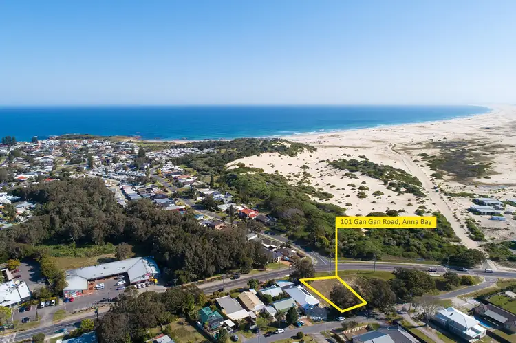 Main view of Homely land listing, 101 Gan Gan Road, Anna Bay NSW 2316