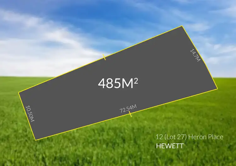 Second view of Homely land listing, 12 Heron Place, Hewett SA 5118