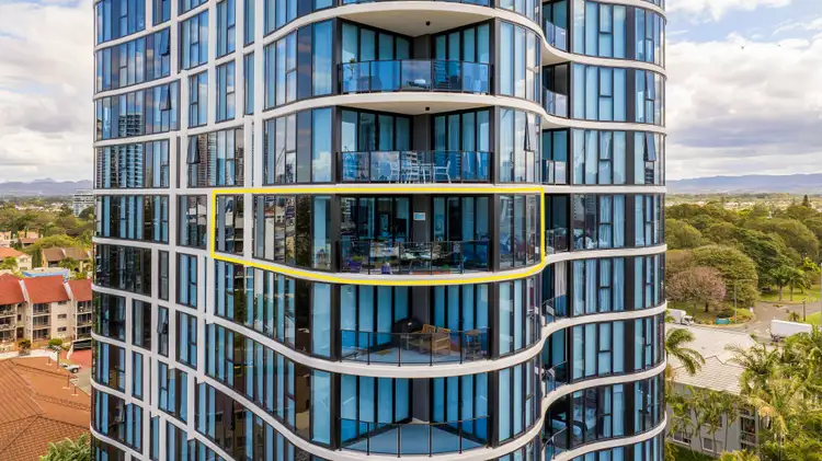 Second view of Homely apartment listing, 803/28-30 Second Avenue, Broadbeach QLD 4218