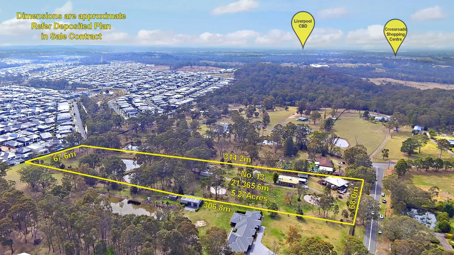 Main view of Homely rural property listing, 13 St James Road, Varroville NSW 2566