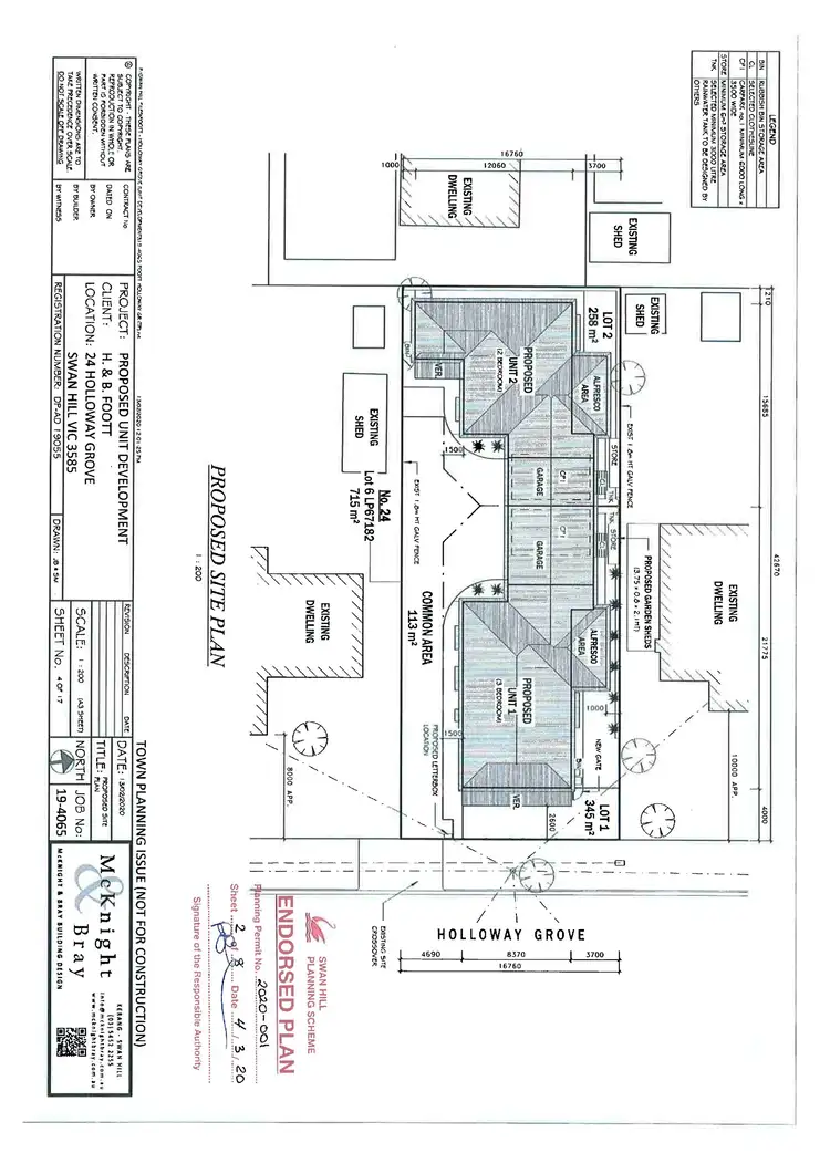 Third view of Homely land listing, 24 Holloway Grove, Swan Hill VIC 3585