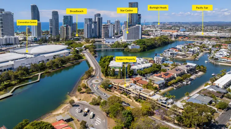 Main view of Homely unit listing, 13/2 T E Peters Drive, Broadbeach Waters QLD 4218