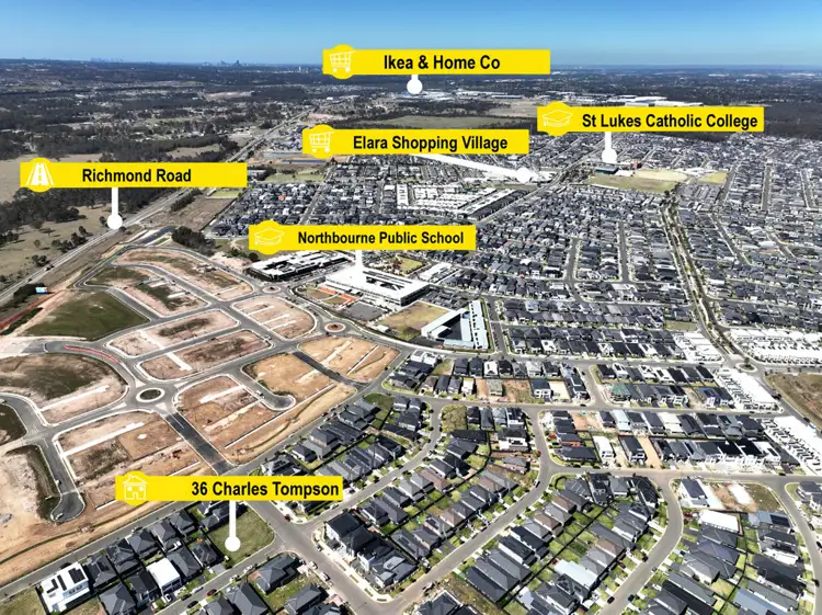 Main view of Homely land listing, 36 Charles Tompson Boulevard, Marsden Park NSW 2765