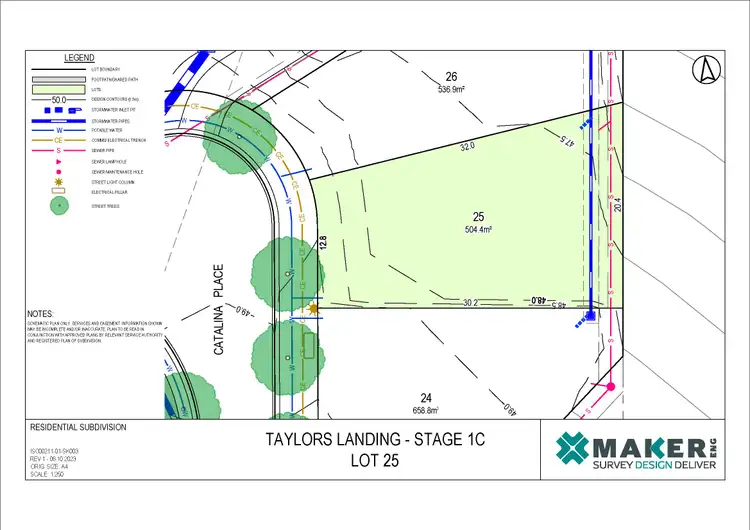 Second view of Homely land listing, 20 Catalina Place, Badagarang NSW 2540