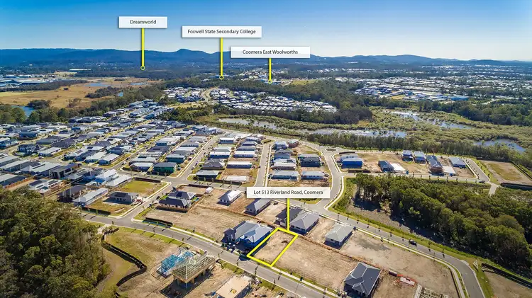 Main view of Homely land listing, 513 Riverland Road, Coomera QLD 4209