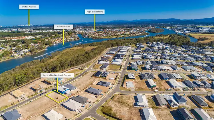 Third view of Homely land listing, 513 Riverland Road, Coomera QLD 4209
