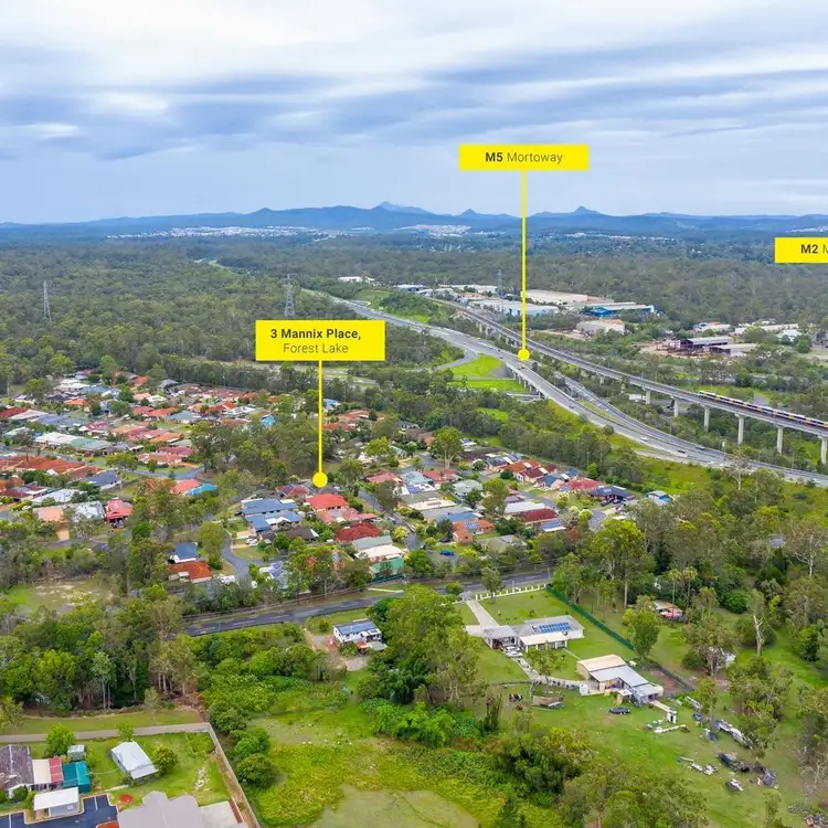 Third view of Homely house listing, 3 Mannix Place, Forest Lake QLD 4078