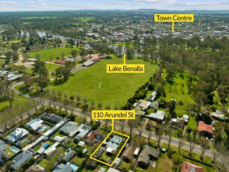 Second view of Homely house listing, 110 Arundel Street, Benalla VIC 3672