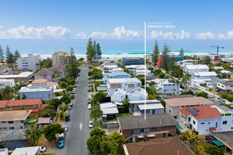Main view of Homely block of units listing, 26 Francis Street, Mermaid Beach QLD 4218
