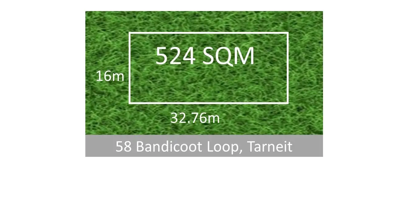 Main view of Homely land listing, 58 Bandicoot Loop, Tarneit VIC 3029