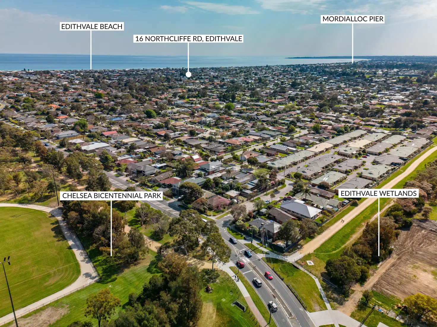 Main view of Homely house listing, 16 Northcliffe Road, Edithvale VIC 3196