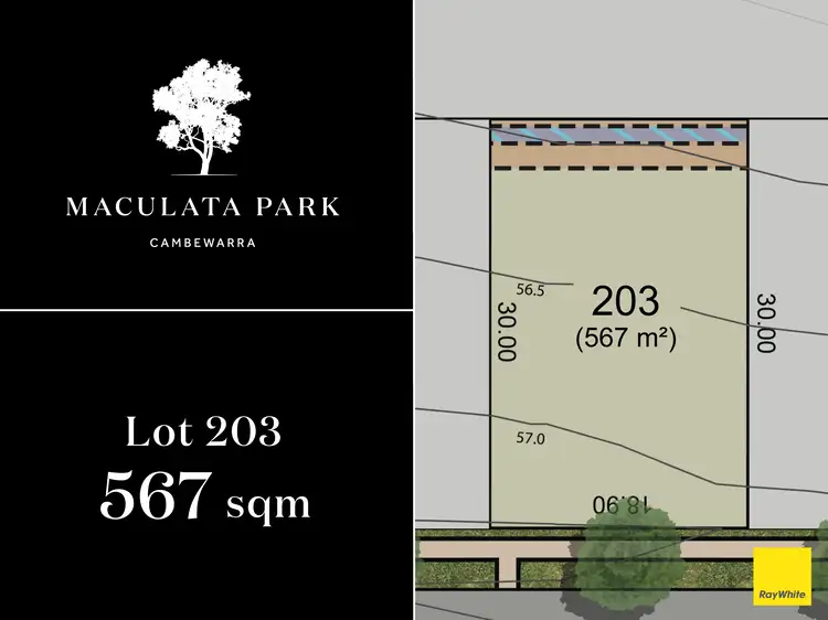 Main view of Homely land listing, Lot 203, 'Maculata Park' 104 Taylors Lane, Badagarang NSW 2540