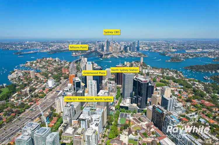 Main view of Homely apartment listing, 1508/221 Miller Street, North Sydney NSW 2060