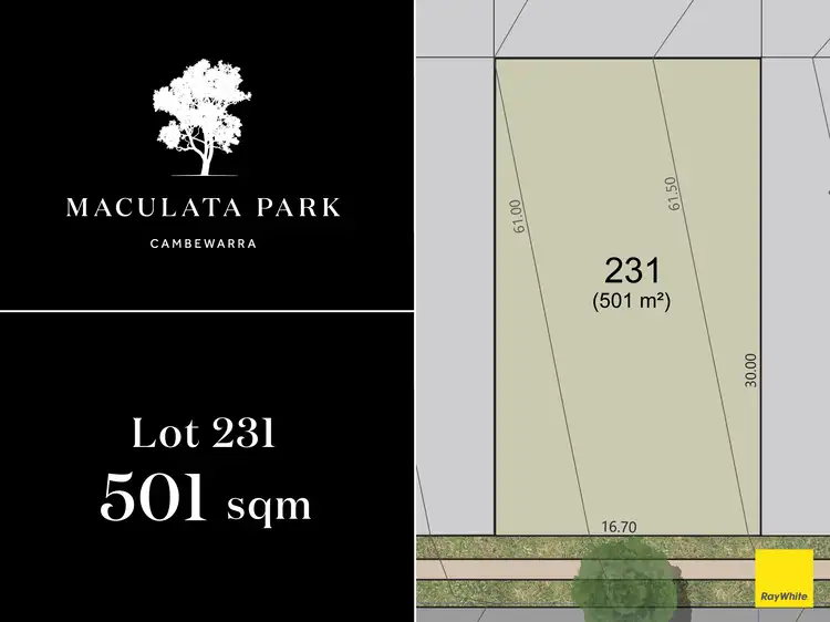 Lot 231, 'Maculata Park' 104 Taylors Lane