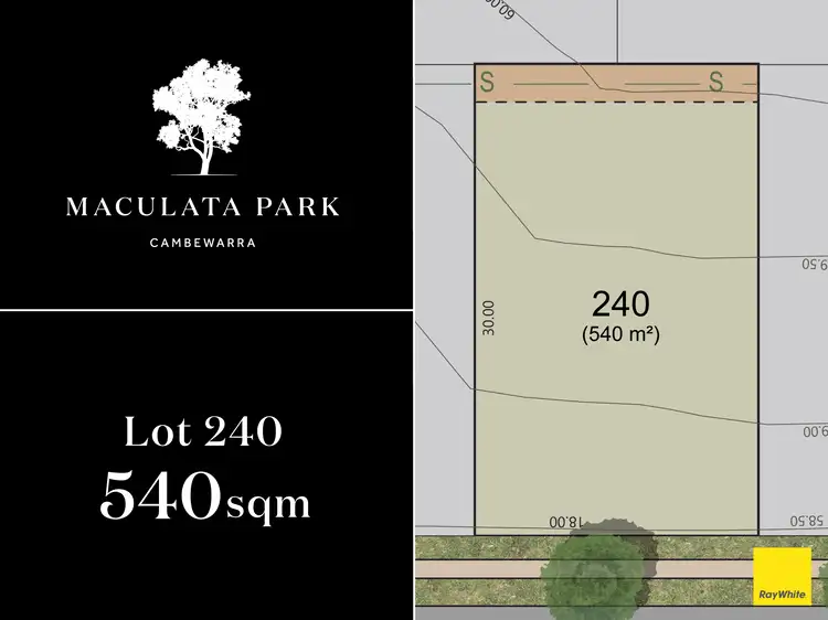 Main view of Homely land listing, Lot 240, 'Maculata Park' 104 Taylors Lane, Badagarang NSW 2540