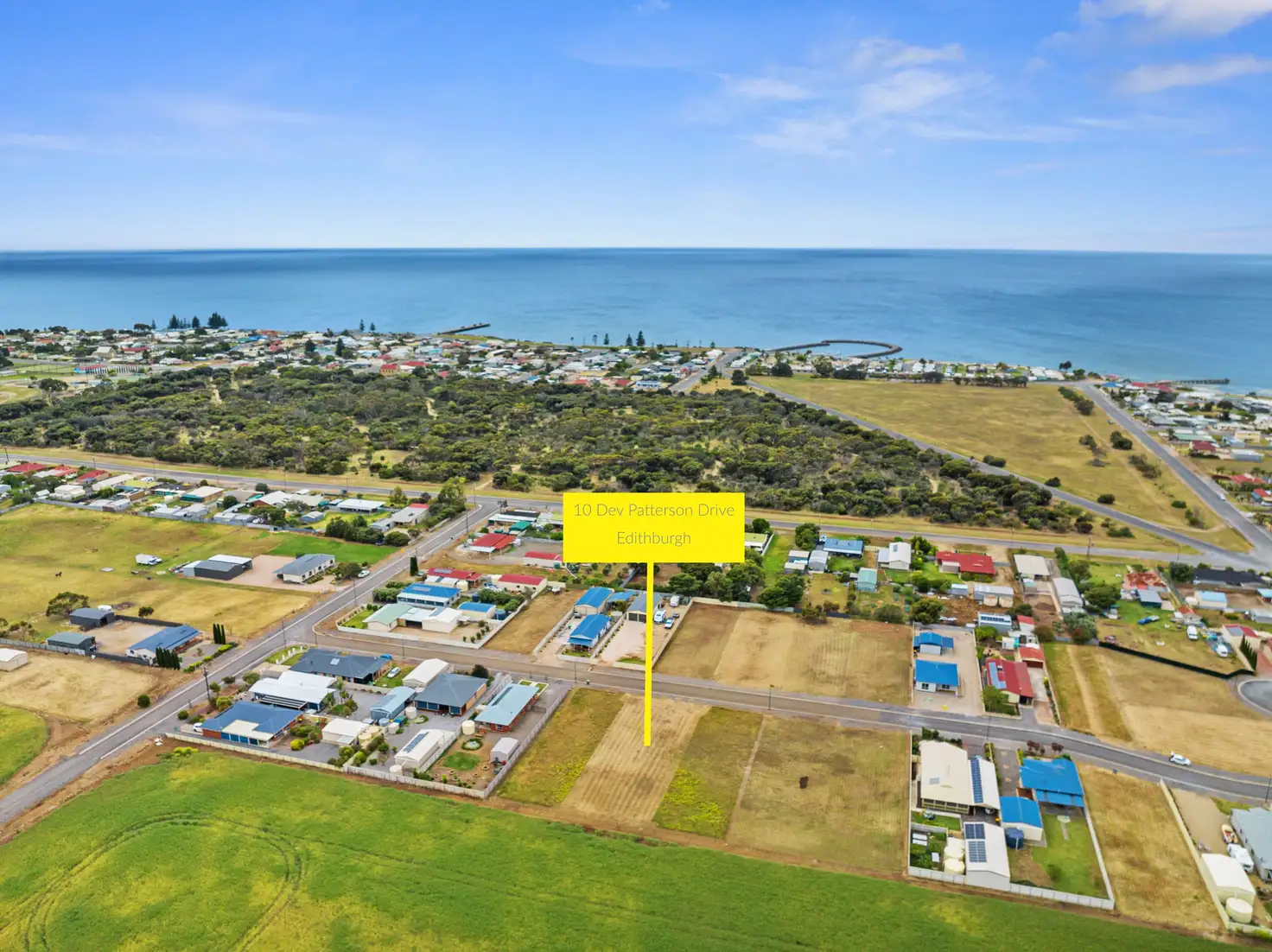 Main view of Homely land listing, 10, Lot 17 Dev Patterson Drive, Edithburgh SA 5583