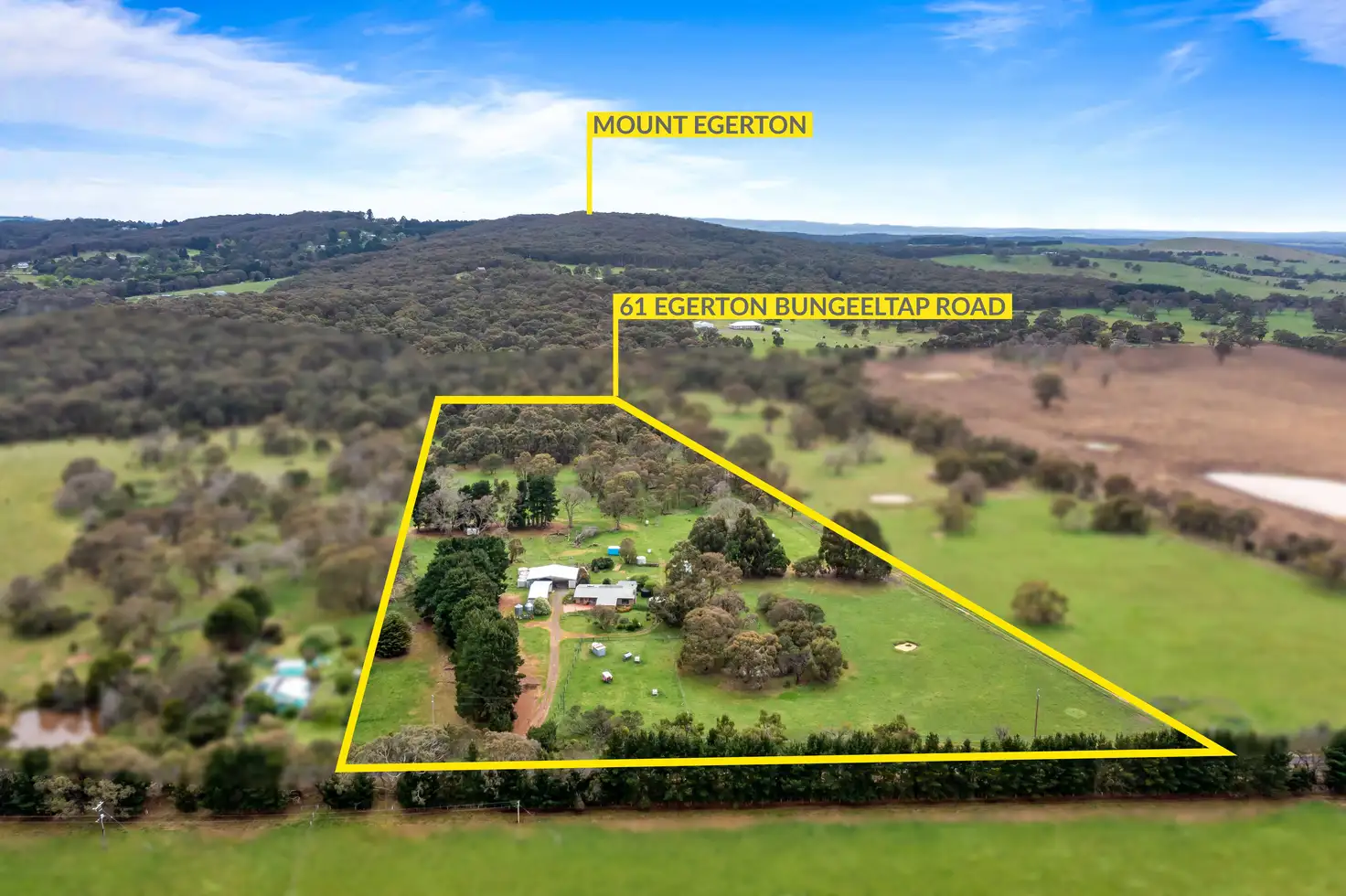 Main view of Homely house listing, 61 Egerton - Bungeeltop Road, Mount Egerton VIC 3352