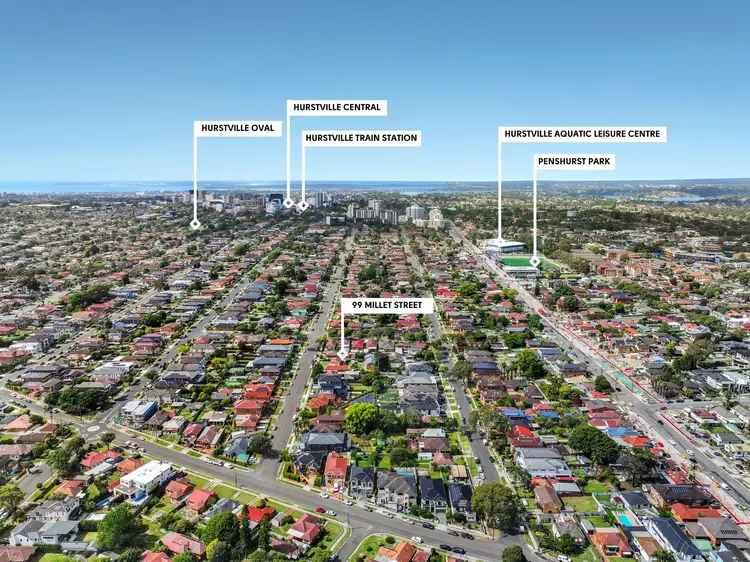 Second view of Homely house listing, 99 Millett Street, Hurstville NSW 2220