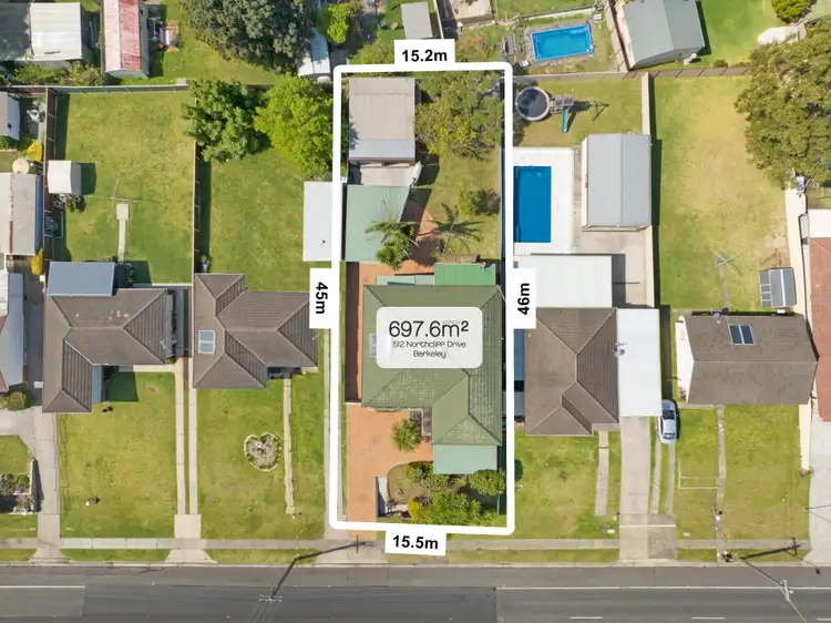 Third view of Homely house listing, 512 Northcliffe Drive, Berkeley NSW 2506