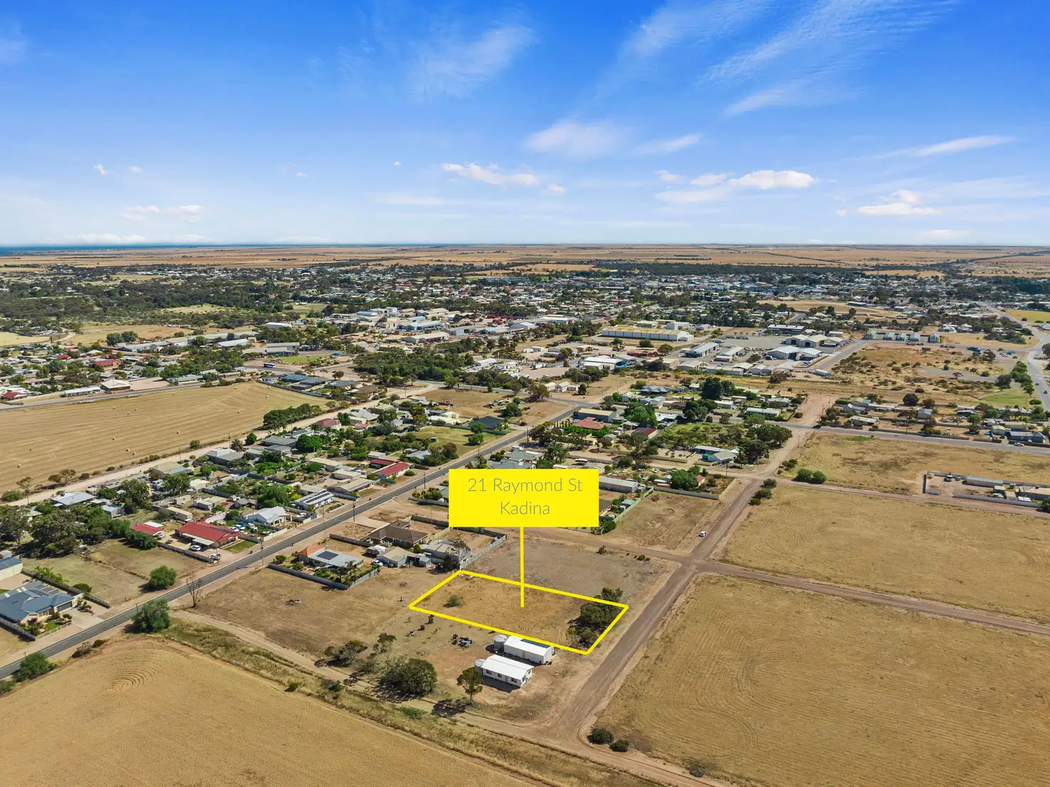 Main view of Homely land listing, 21 Raymond Street, Kadina SA 5554