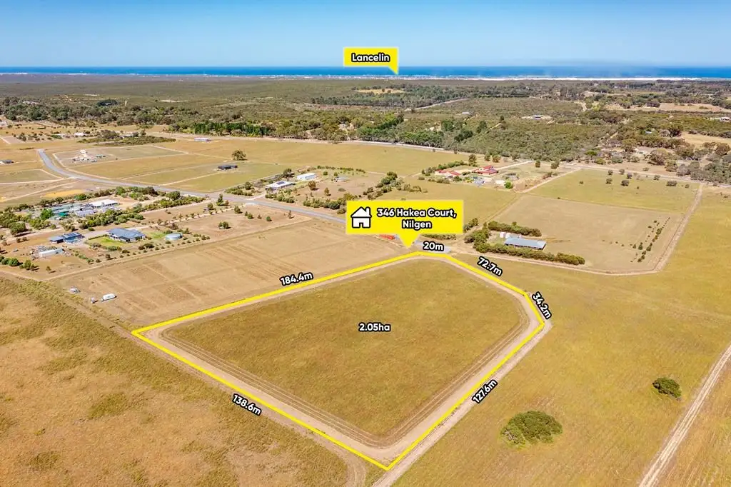 Main view of Homely land listing, 346 HAKEA Court, Nilgen WA 6044