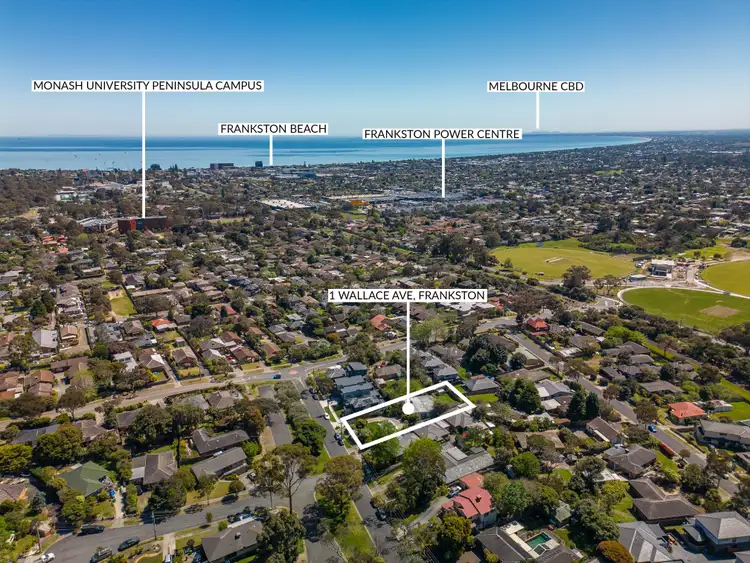 Second view of Homely house listing, 1 Wallace Avenue, Frankston VIC 3199