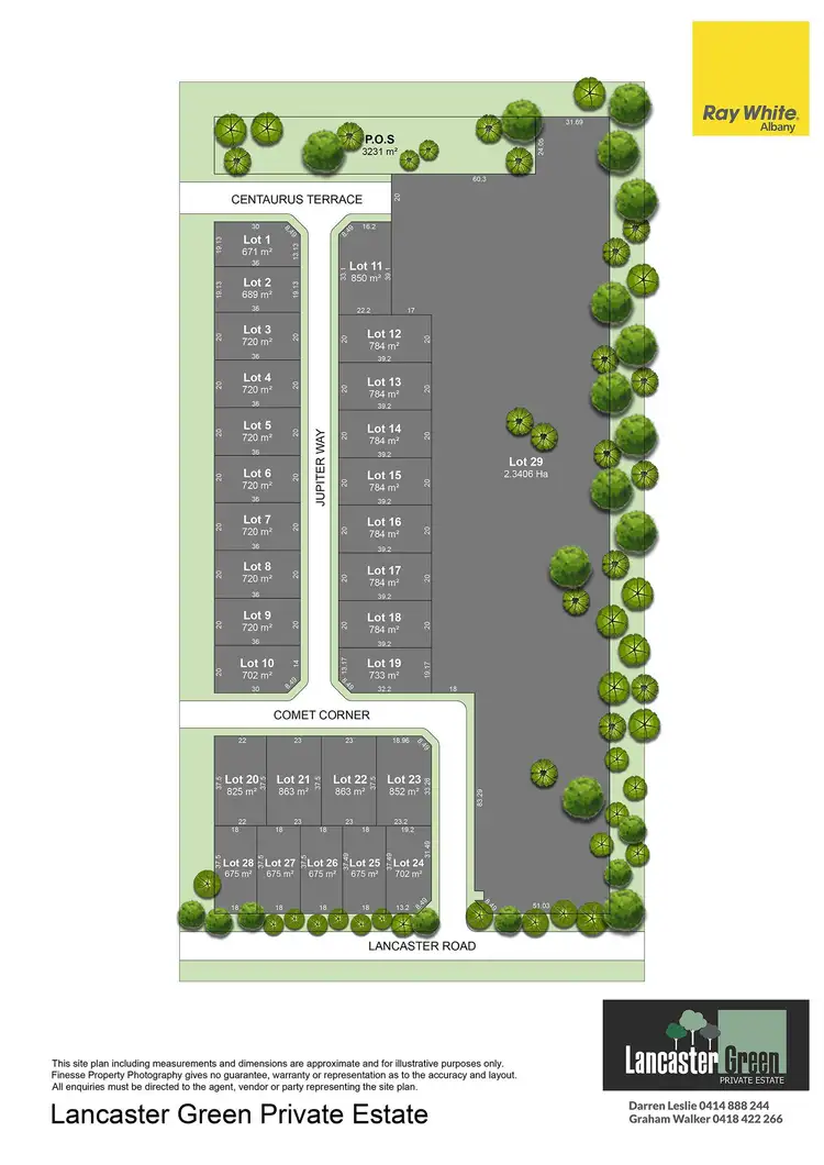 Third view of Homely land listing, LOT 19, Jupiter Way, Lancaster Green Private Estate,, Mckail WA 6330