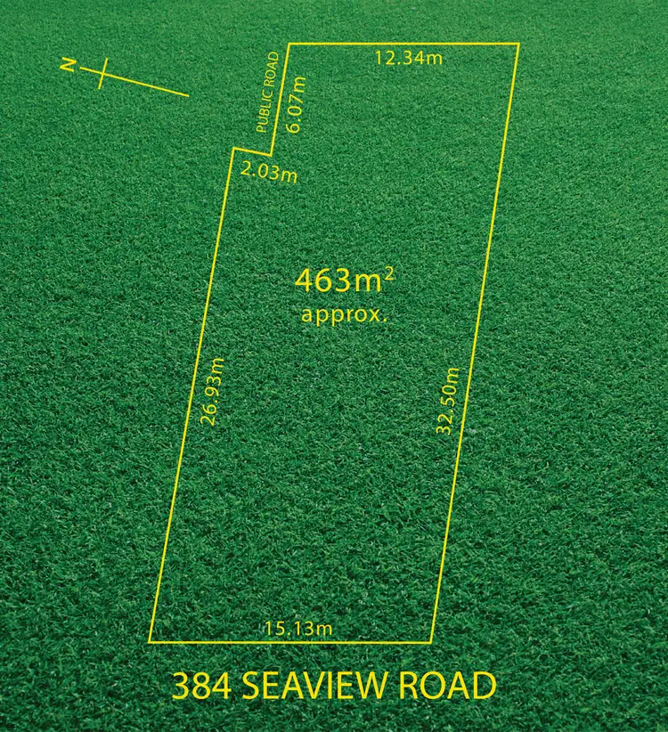 Second view of Homely land listing, 384 Seaview Road, Henley Beach SA 5022