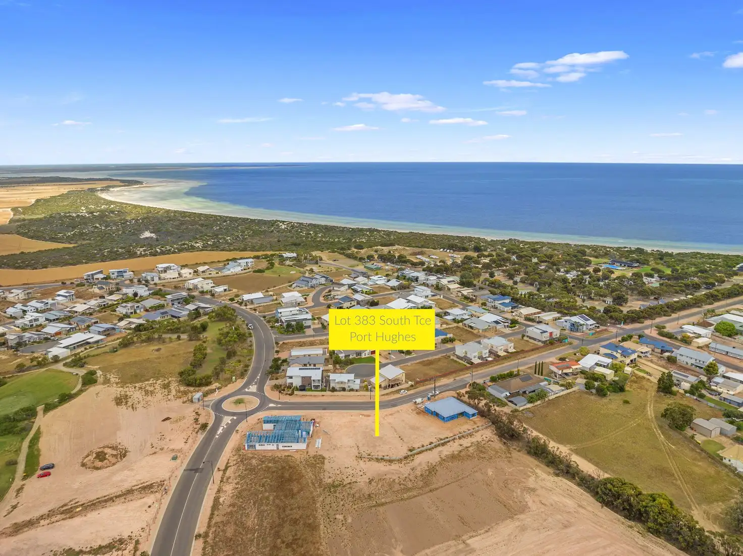 Main view of Homely land listing, LOT 383 South Terrace, Port Hughes SA 5558