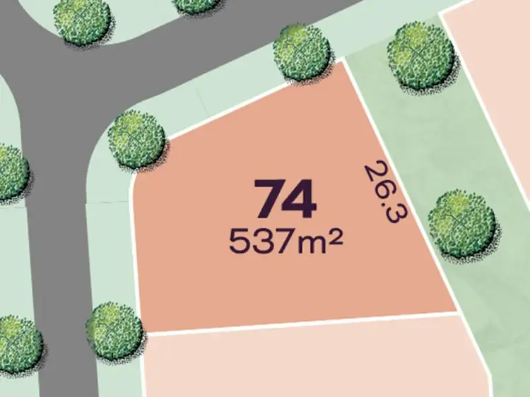 Main view of Homely land listing, LOT 74, 53 Seventeen Mile Rocks Road, Oxley QLD 4075