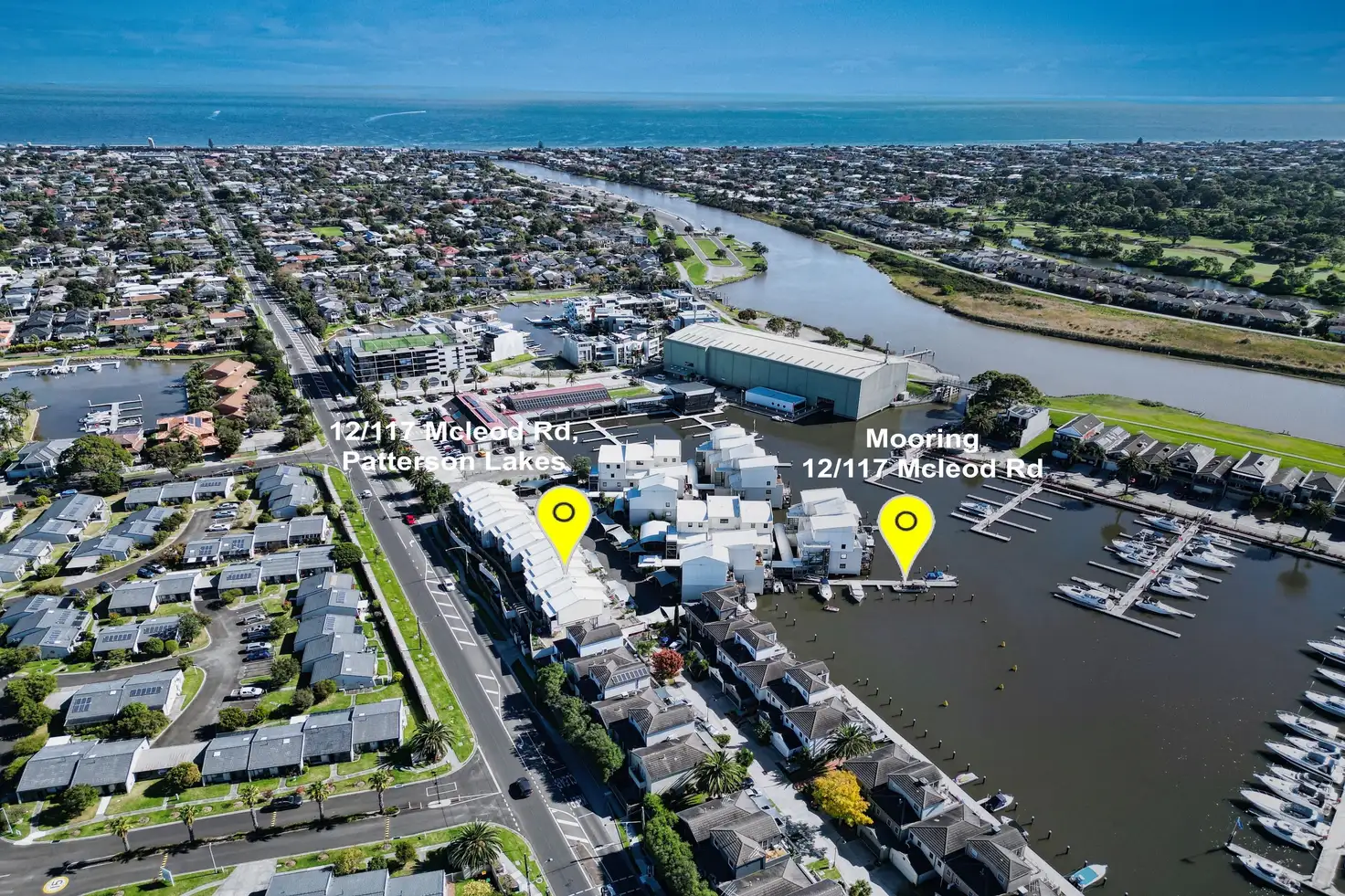 Main view of Homely apartment listing, 12/117 McLeod Road, Patterson Lakes VIC 3197