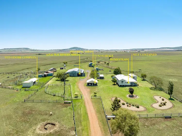 Second view of Homely rural property listing, "Harmony Heights" 253 Gillam Road, Nobby QLD 4360