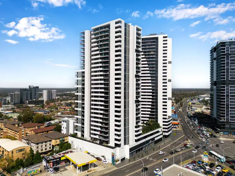 Main view of Homely apartment listing, 702/420 Macquarie Street, Liverpool NSW 2170