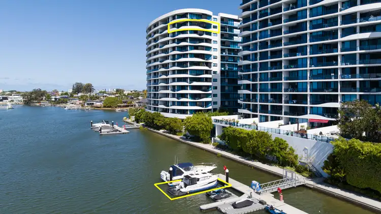 Main view of Homely apartment listing, 11201/5 Harbour Side Court, Biggera Waters QLD 4216