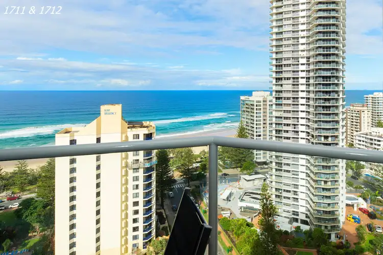 Fourth view of Homely apartment listing, 1711 &1712/25 Laycock Street, Surfers Paradise QLD 4217